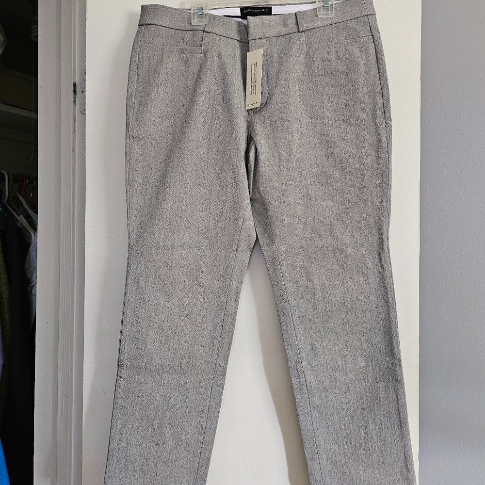 Banana Republic Factory Sloan Slim Pant - heather grey